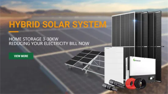 Energia doméstica ligada e desligada Painel solar de rede Preço do sistema de energia de armazenamento doméstico 5kw 8kw 10kw 12kw 15kw 20kw 30kw Growatt Deye Bateria completa da UE Sistema Solar Híbrido