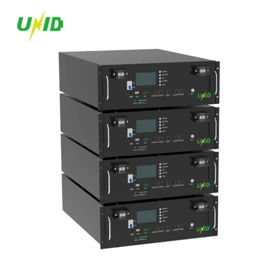 Sistema de armazenamento de energia solar Unid montado em rack 48V 51,2V Bateria de íon de lítio para backup de energia doméstica