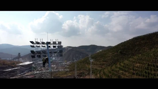 Refletor de estádio/projetor de aço galvanizado/metal alto